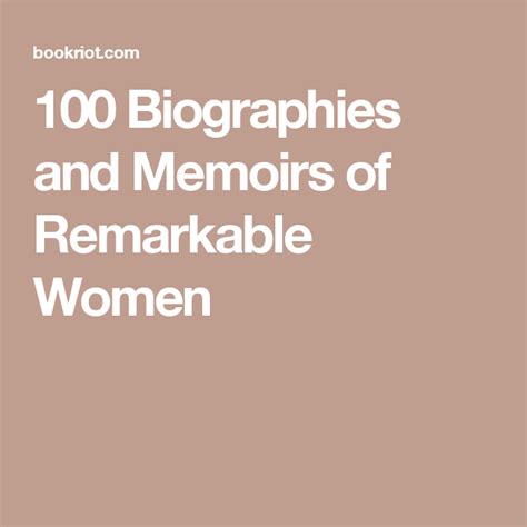 100 biographies