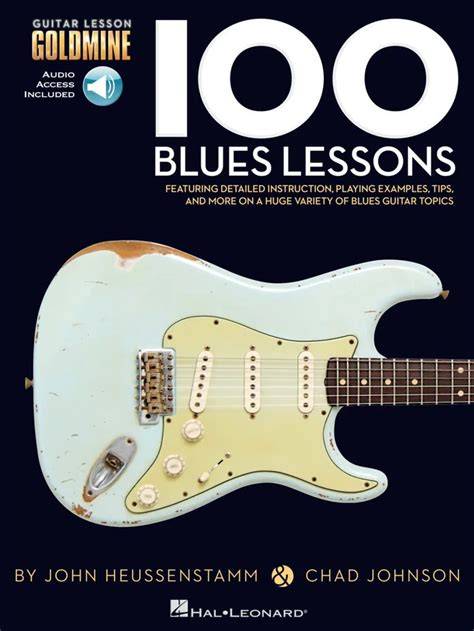 100 blues lessons guitar lesson goldmine lehrmate
