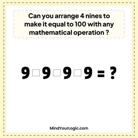 100 Challenging Math Riddles To Keep Your Mind Math Challenges - Math Challenges