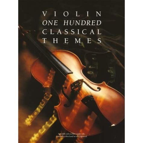 100 classical themes for violin album noten fur vi