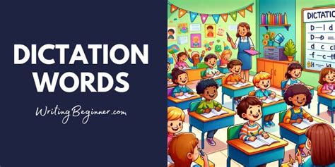 100 Dictation Word Ideas For Students And Kids Dictation Words For Grade 3 - Dictation Words For Grade 3