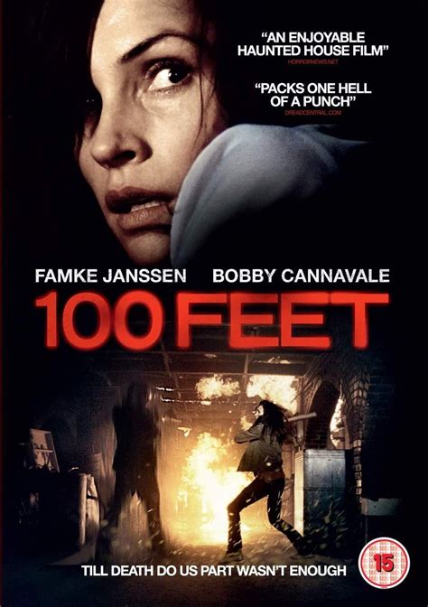100 feet film. Oct 29, 2009 · 100 Feet is filled with promise, but sadly squanders a lot of opportunities by going for the instant gratification scare instead of following through on some decent suspense. There are some very nice set pieces throughout the film that make the shortcomings all the more glaring. Glimpses of cinematic beauty are overshadowed by pacing and direction. 