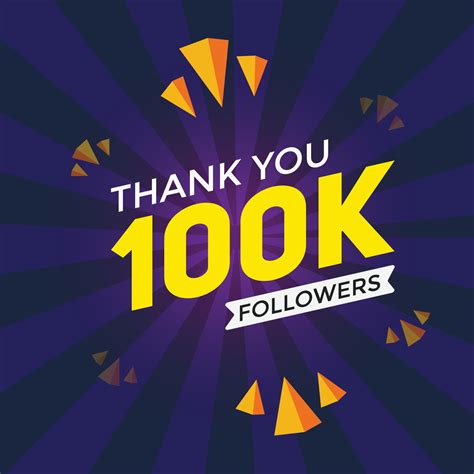 100 followers instagram thank you