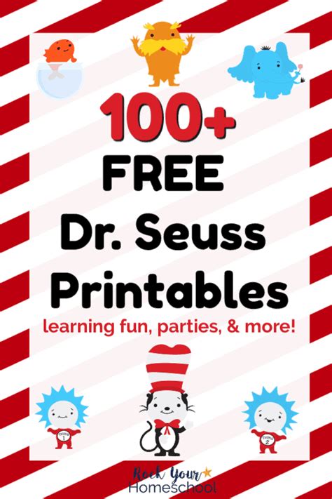 100 Free Dr Seuss Printables Amp Activities For Dr Seuss Activities For Kindergarten Printables - Dr.seuss Activities For Kindergarten Printables
