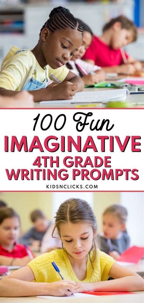 100 Fun And Imaginative Fourth Grade Writing Prompts Writing Prompts Grade 4 - Writing Prompts Grade 4