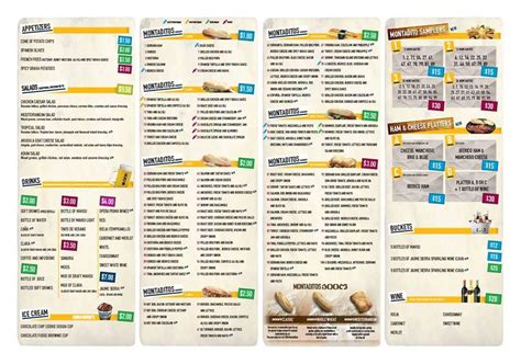 100 Montaditos Menu