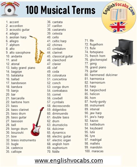 100 Musical Terms For Beginners Learning Piano Liberty Piano Vocabulary Worksheet - Piano Vocabulary Worksheet