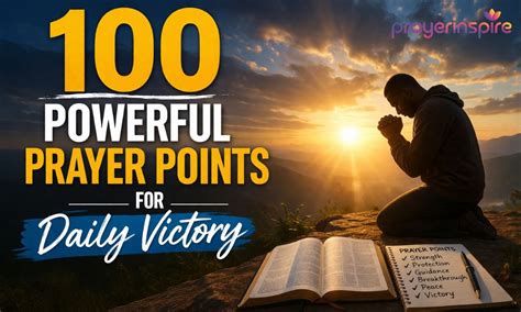 100 Prayer Points