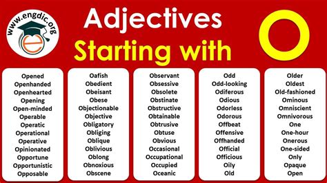 100 Sat Words Beginning With O Vocabulary Com School Words That Start With O - School Words That Start With O