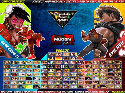 100 slots mugen