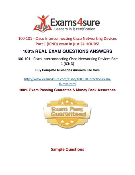 100-101 Exam