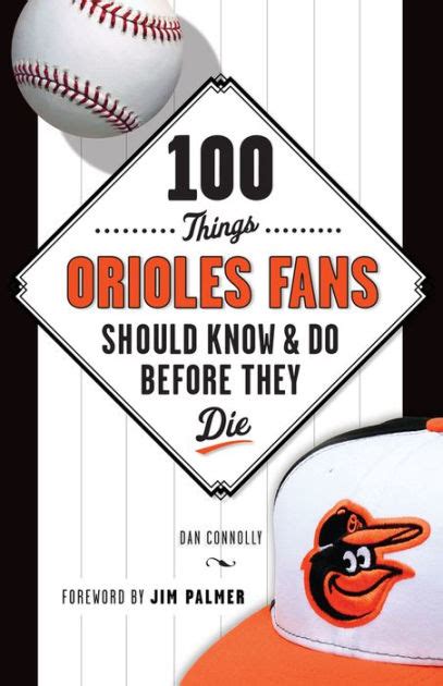 Read Online 100 Things Orioles Fans Should Know  Do Before They Die By Dan Connolly