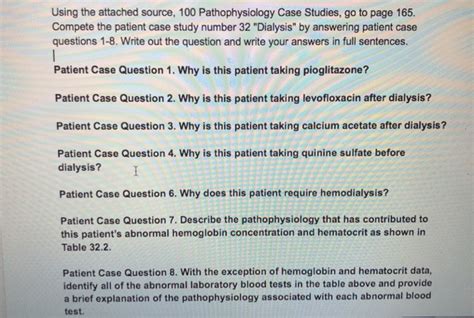 Full Download 100 Case Studies In Pathophysiology Answers 