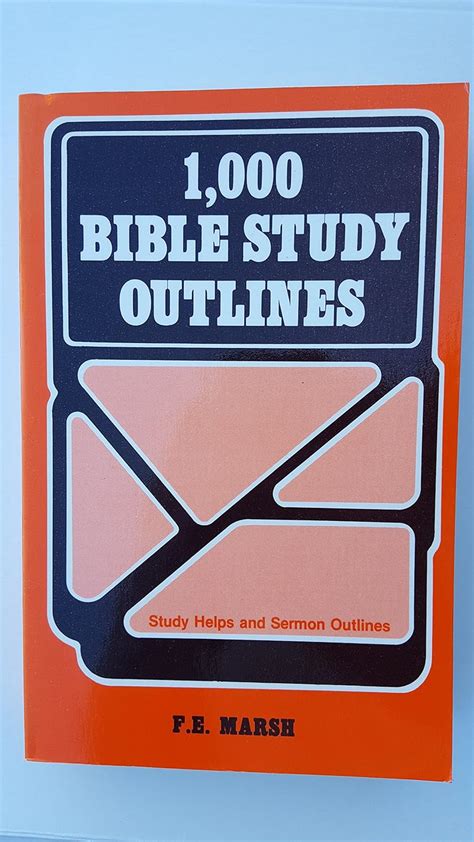 1000 bible study outlines