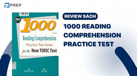 1000 Reading Comprehension Practice Tests For The New Toeic Test