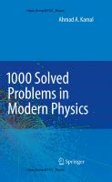 Full Download 1000 Solved Problems In Modern Physics 