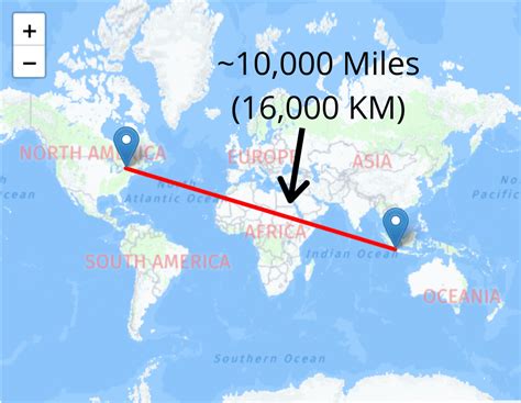 10000miles To Km