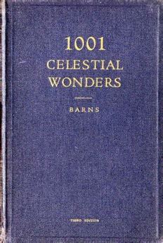 Read 1001 Celestial Wonders As Observed With Home Built Instruments 