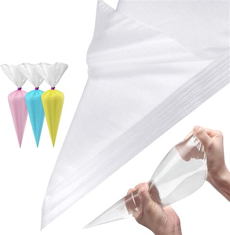 100pcs/set Disposable Pastry Bag Icing Piping Bag … - raincitystudios.com