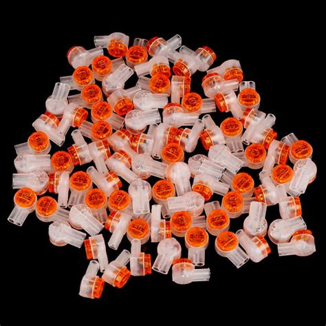 100Pc K2 Connector Grease Filling Butt Wire Line Terminal For