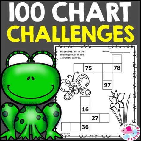 100s Charts Worksheets Puzzles Spring Theme Made By Theme Worksheet 6 Answers - Theme Worksheet 6 Answers