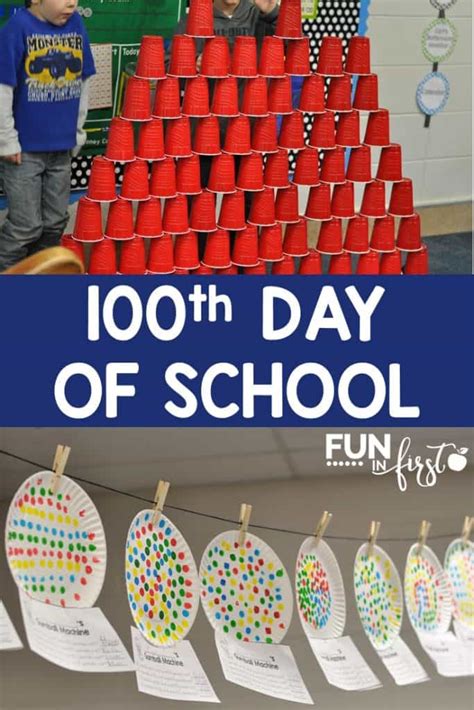 100th Day Of School In 1st Grade The 100 Day Activity First Grade - 100 Day Activity First Grade