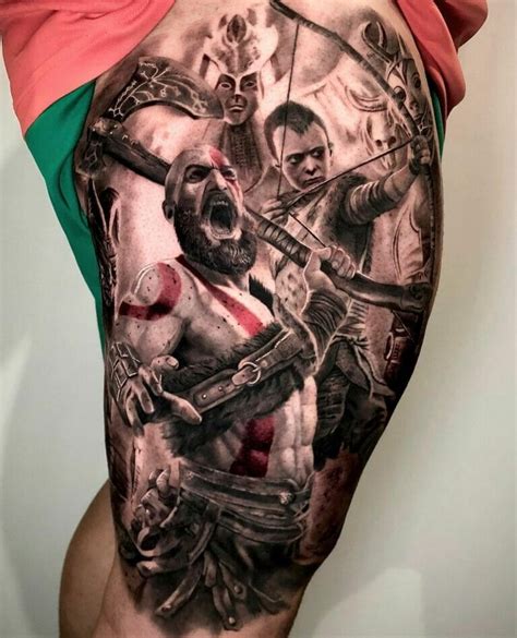 101 Best Kratos Tattoo Ideas You Have To See To Believe! Outsons