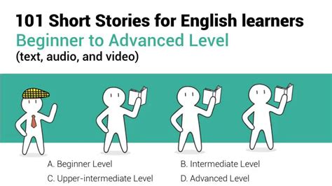 101 Short Stories for learning English Beginner to Advanced Level