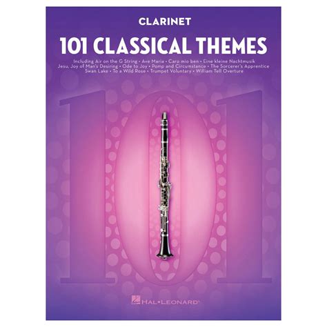101 classical themes for clarinet