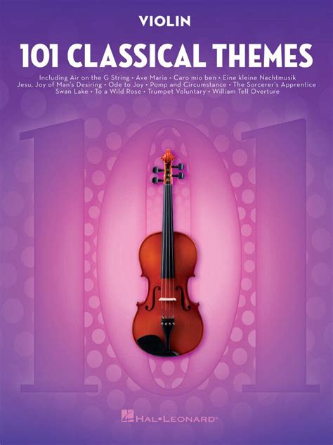 101 classical themes for violin