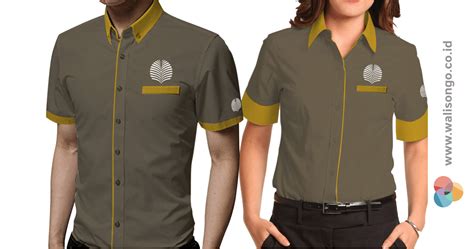 101 Contoh Desain Seragam Baju Batik Polo Untuk Seragam Kerja - Seragam Kerja