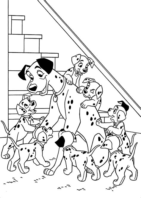 101 Dalmations Coloring Pages Best Coloring Pages For Dalmation Dog Coloring Page - Dalmation Dog Coloring Page