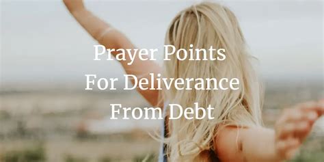101 debt prayer points