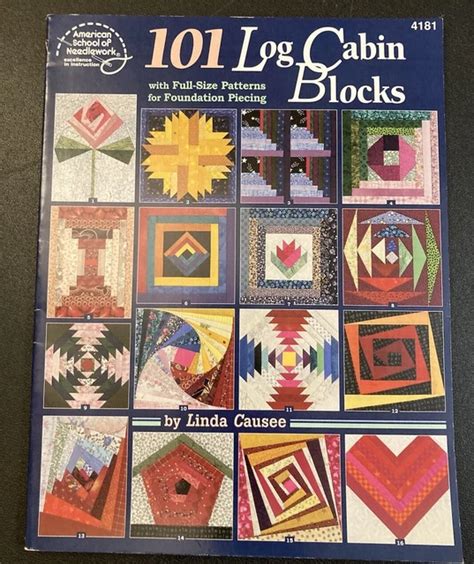 101 log cabin blocks