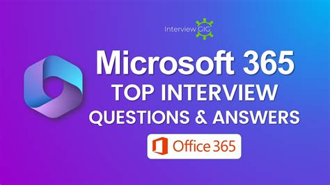 101 Microsoft Office 365 Interview Questions And Answers