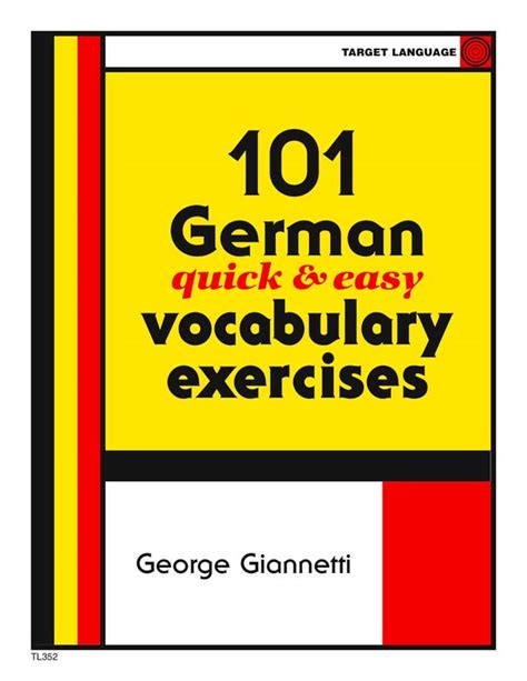 101 quick and easy vocabulary exercises for german. - Html quick start guide learn the basics of html and css in 2 weeks free books html5 css3.