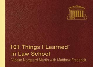 101 things i learned in law school. - Berliner theologische zeitschrift. beiheft 2000: moral und weltreligionen.