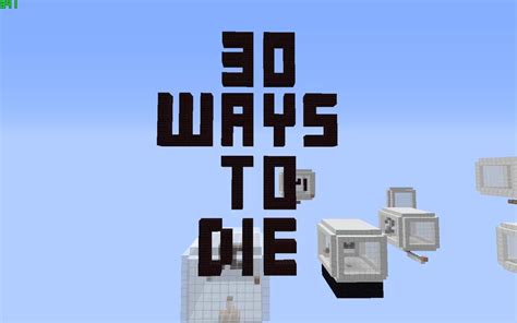 101 ways to die minecraft map 18