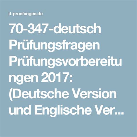 101-500-Deutsch Zertifizierungsprüfung