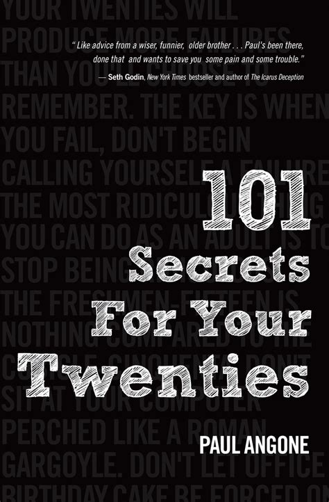 Read Online 101 Secrets For Your Twenties By Paul Angone