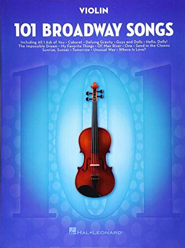 Read 101 Broadway Songs For Violin 