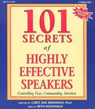Download 101 Secrets Of Highly Effective Speakers Controlling Fear Commanding Attention 