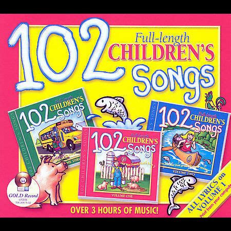 102 Children X27 S Songs Set Of 3 Learning Cd For Kindergarten - Learning Cd For Kindergarten