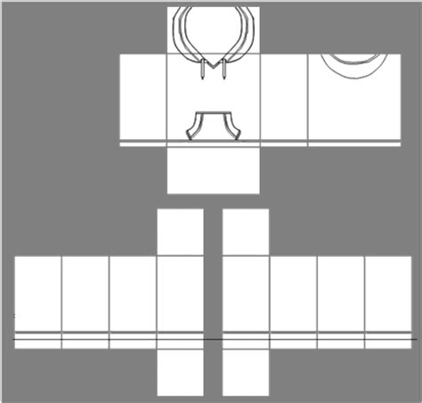 10204+ Roblox Hoodie Template Transparent 585X559 PSD File