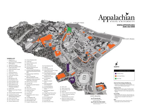 105 Classroom Building Campus Map