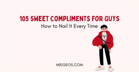 105 Sweet Compliments for Guys
