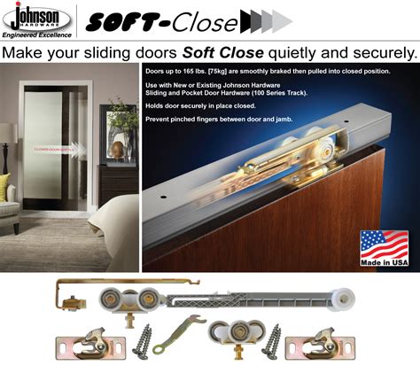 1060SOFT Retrofit Soft Close Kit - Pocket Door Hardware