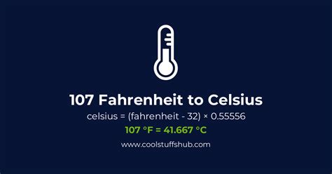 107 F To C