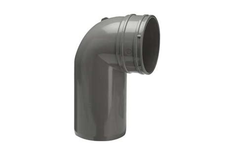 107.4.92G - Terrain Solvent Soil 110mm Bend Grey Polypipe