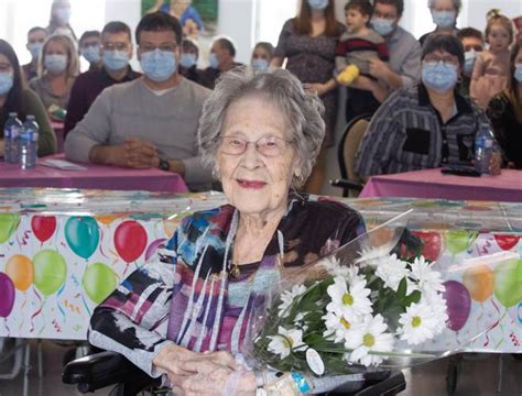 108 ans et 117 descendants pour Jeannette Germain